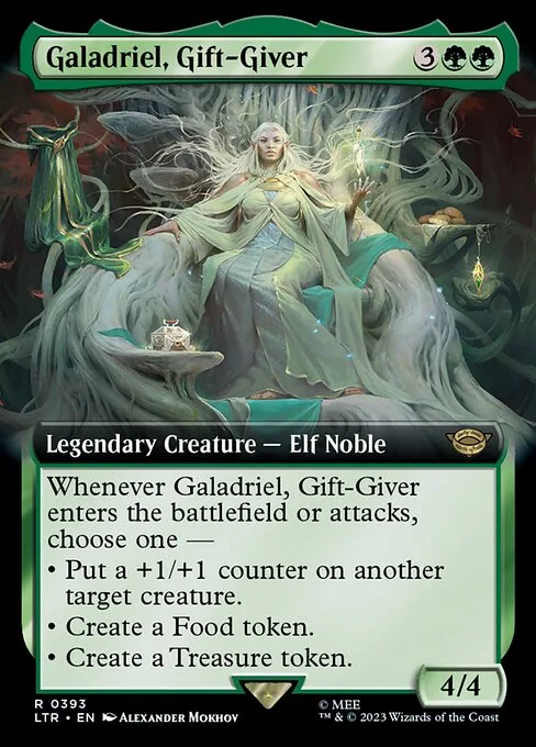 Galadriel, dadora de regalos