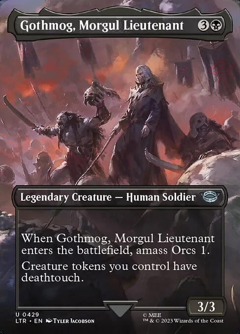 Gothmog, lugarteniente de Morgul
