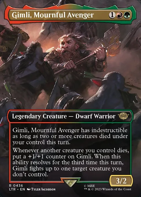 Gimli, vengador afligido