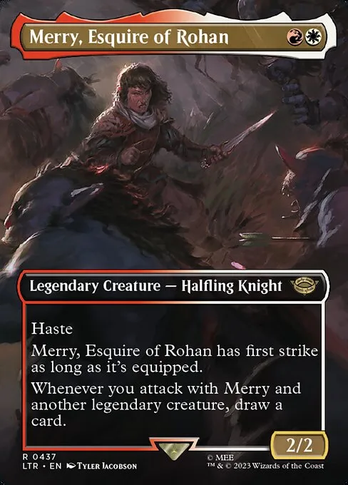 Merry, escudero de Rohan