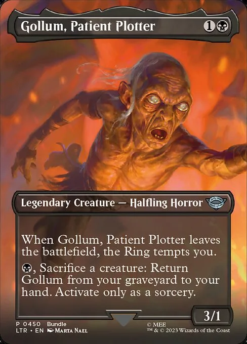 Gollum, maquinador paciente