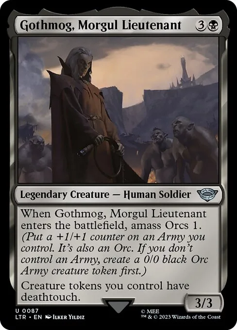 Gothmog, lugarteniente de Morgul