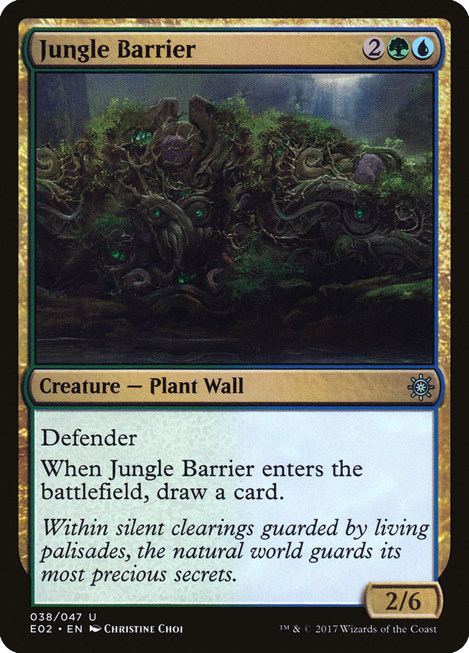 MTG Canarias - E02 038 - Jungle Barrier