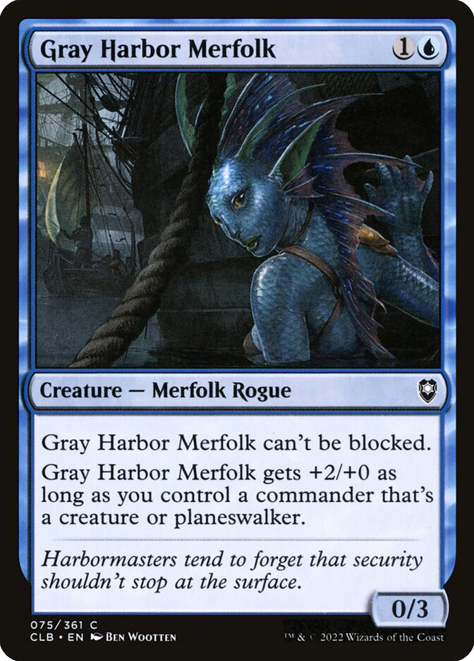 MTG Canarias - CLB 075 - Gray Harbor Merfolk