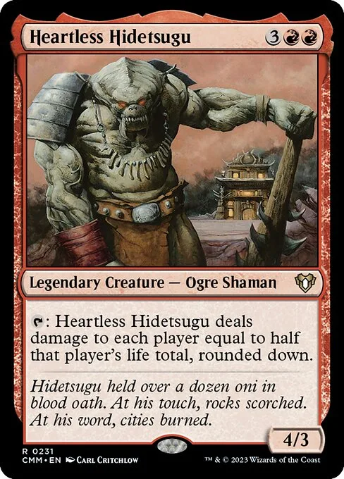 Hidetsugu el descorazonado