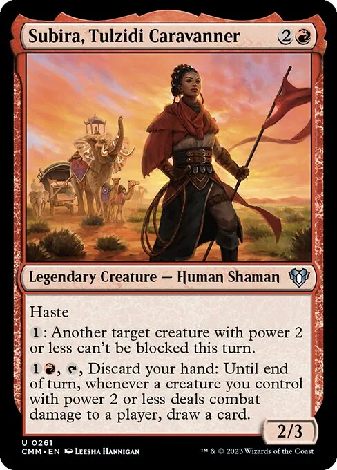 Subira, caravanista tulzidi