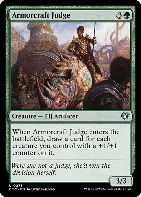 Jueza de forja de armaduras