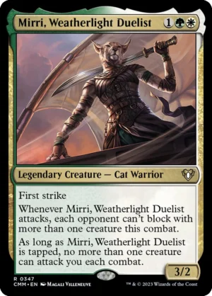 MTG Canarias – CMM 347 – Mirri, Weatherlight Duelist