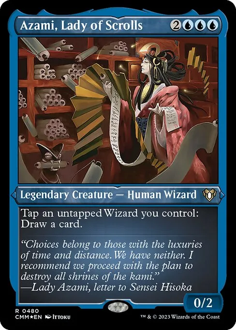 Azami, señora de los pergaminos