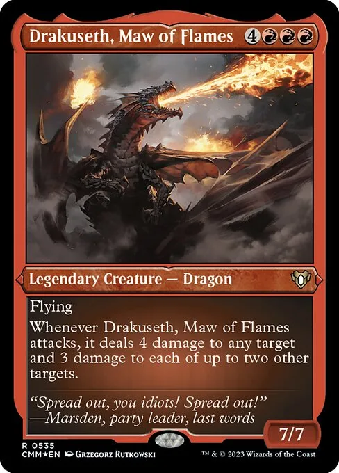 Drakuseth, fauces de fuego
