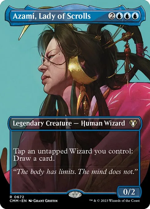 Azami, señora de los pergaminos