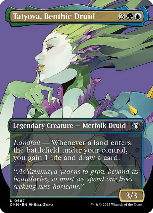 Tatyova, druida bentónica