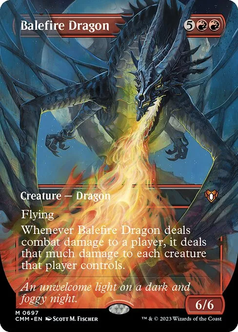 Dragón de la hoguera