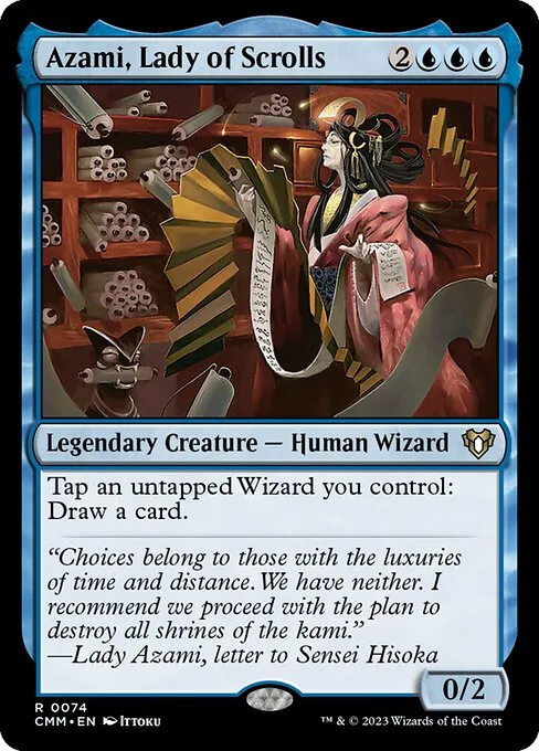 Azami, señora de los pergaminos