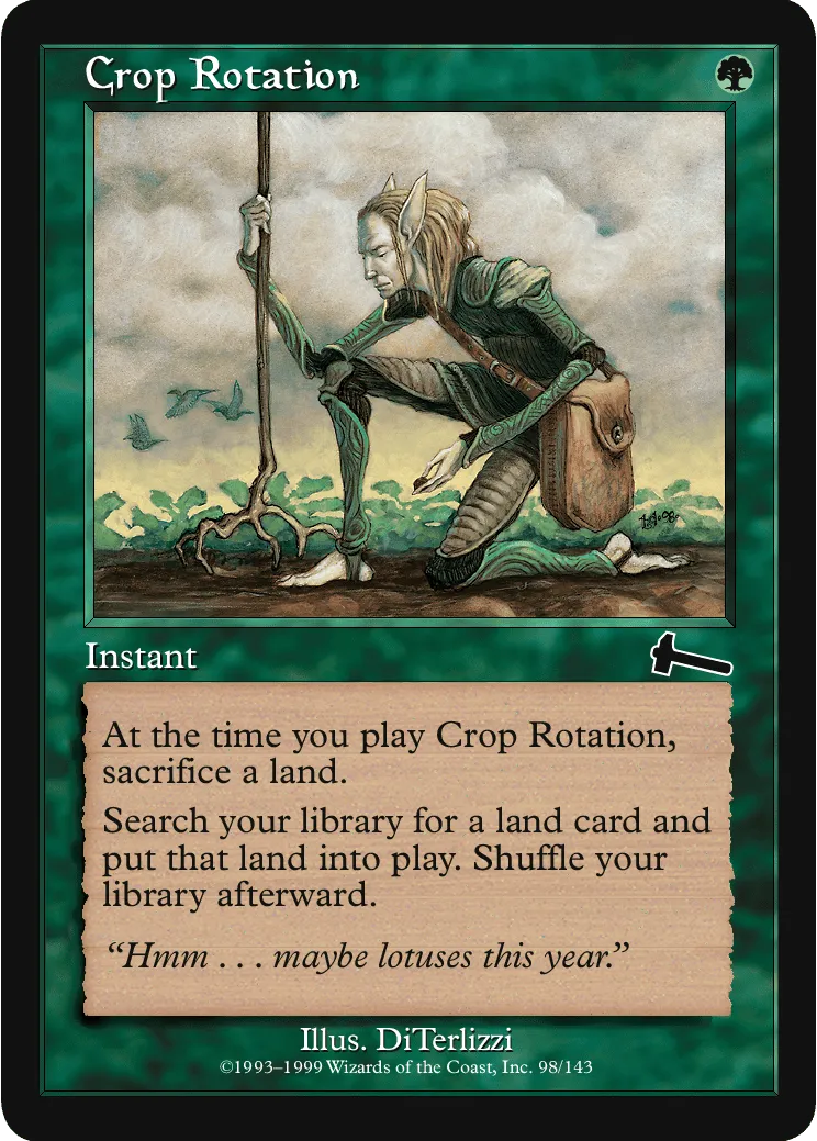 MTG Canarias - GU 98 - Crop Rotation