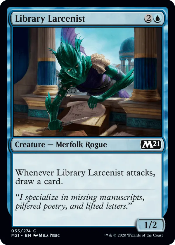 MTG Canarias - M21 055 - Library Larcenist