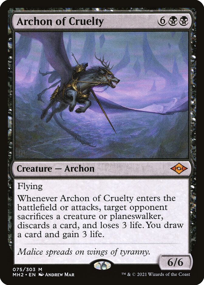 MTG Canarias - MH2 075 - Archon of Cruelty