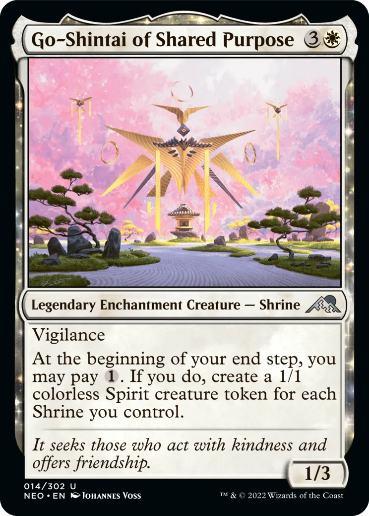 MTG Canarias - NEO 014 - Go-Shintai of Shared Purpose