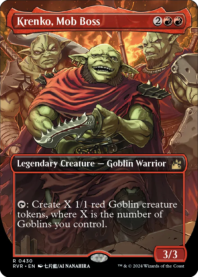 MTG Canarias - RVR 0430 - Krenko, Mob Boss