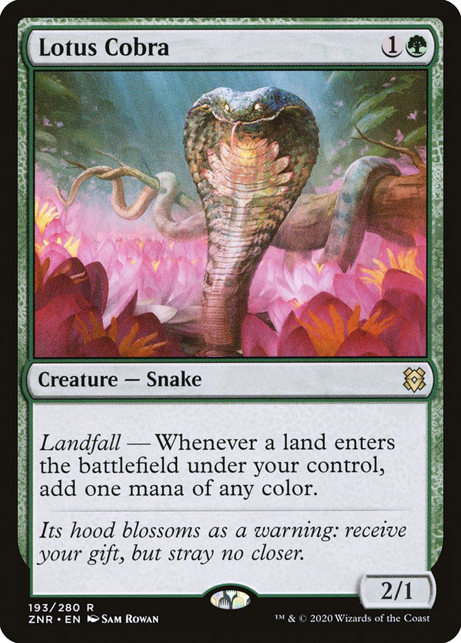 MTG Canarias - ZNR 193 - Lotus Cobra