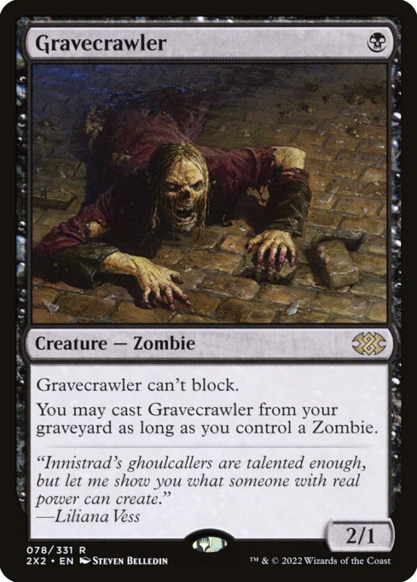 MTG Canarias - 2X2 078 - Gravecrawler