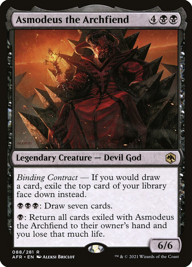 MTG Canarias - AFR 088 - Asmodeus the Archfiend