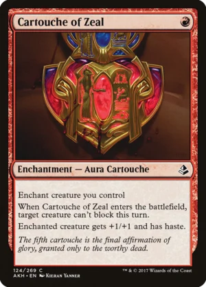 MTG Canarias – AKH 124 – Cartouche of Zeal