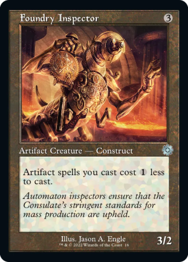MTG Canarias - BRR 16 - Foundry Inspector