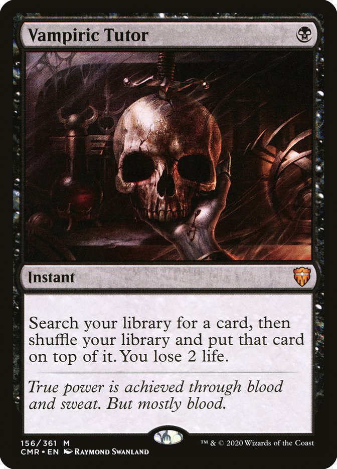 MTG Canarias - CMR 156 - Vampiric Tutor