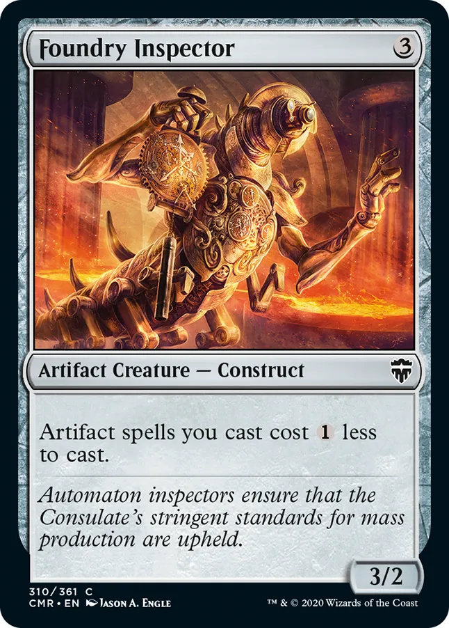MTG Canarias - CMR 310 - Foundry Inspector