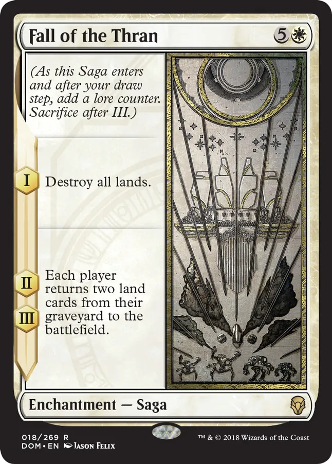 MTG Canarias - DOM 018 - Fall of the Thran