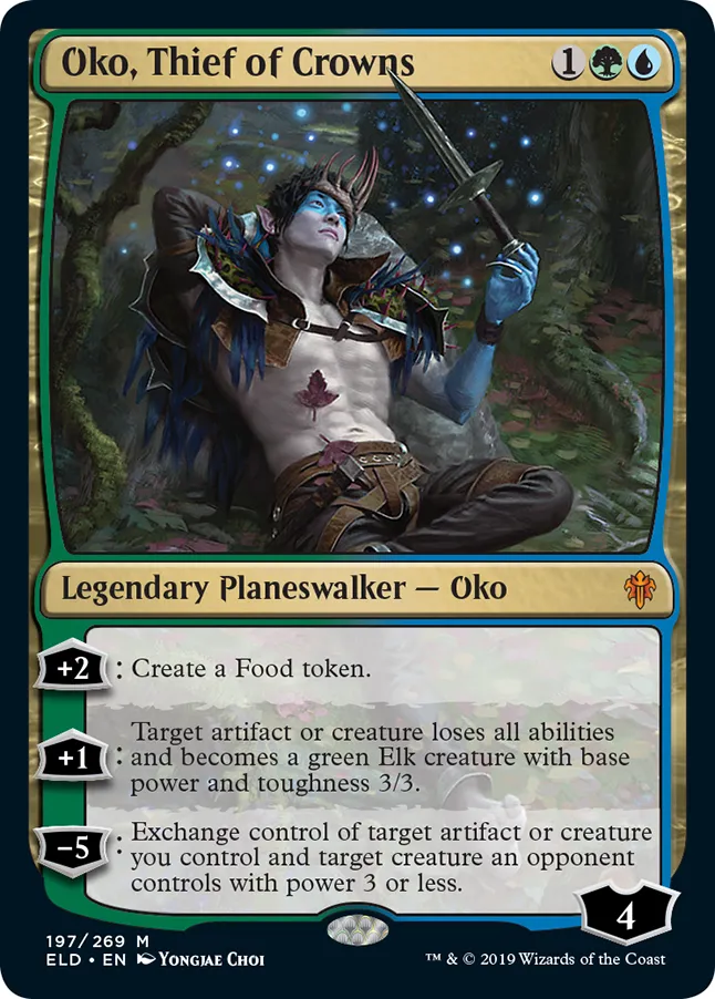 MTG Canarias - ELD 197 - Oko, Thief of Crowns