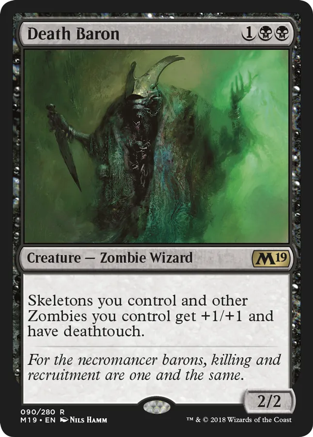 MTG Canarias - M19 090 - Death Baron