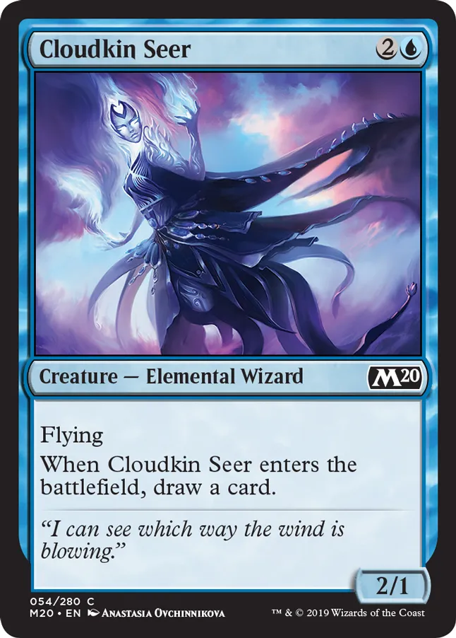 MTG Canarias - M20 054 - Cloudkin Seer