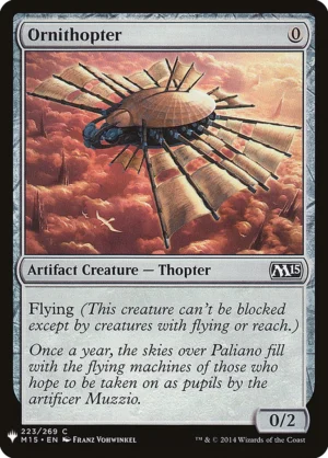 MTG Canarias – MB1 1615 – Ornithopter