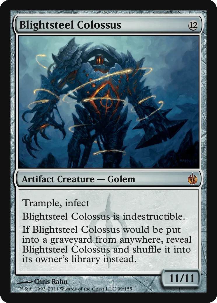 MTG Canarias - MBS 99 - Blightsteel Colossus