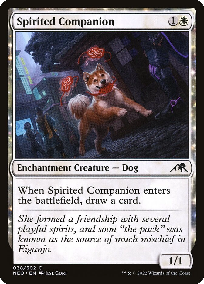 MTG Canarias - NEO 38 - Spirited Companion