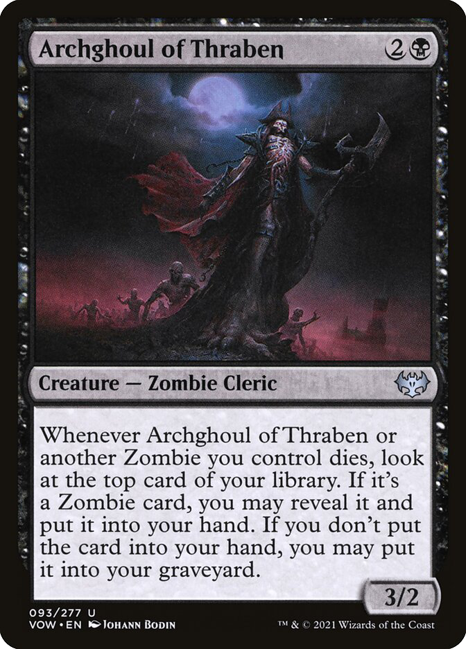 MTG Canarias - VOW 093 - Archghoul of Thraben