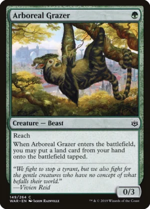 MTG Canarias - WAR 149 - Arboreal Grazer