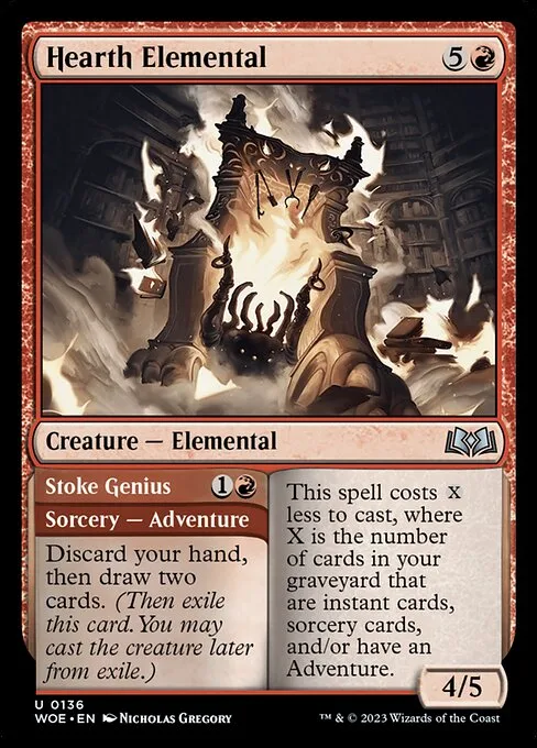 Elemental del brasero // Azuzar al genio