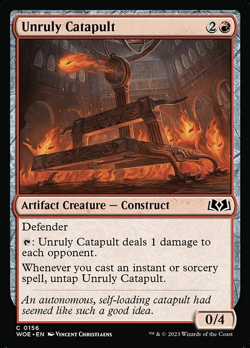 Catapulta sin orden