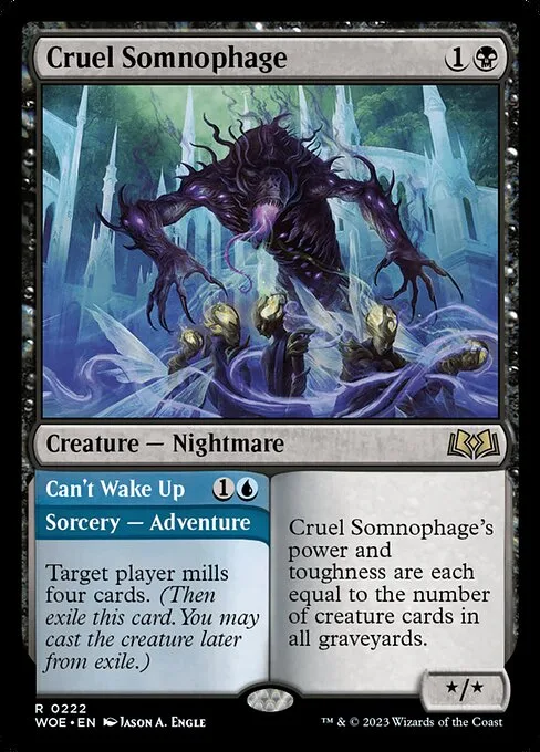 Somnófago cruel // No poder despertarse