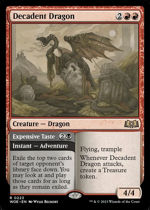 Dragón decadente // Gustos caros