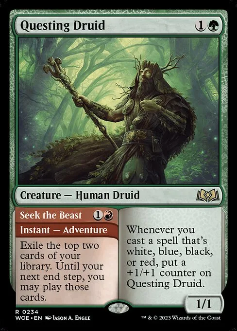 Druida rastreador // Buscar a la bestia