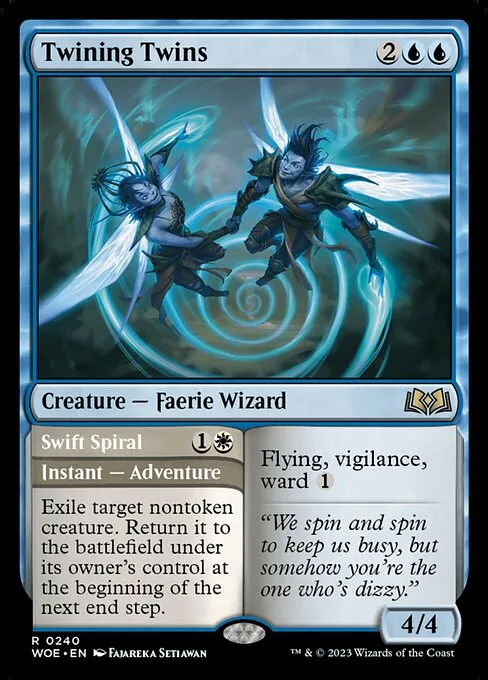 Mellizos de los rizos // Espiral rápida