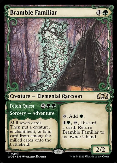 Familiar de las zarzas // Misión de recolección