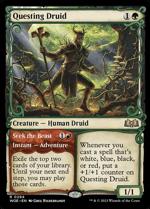Druida rastreador // Buscar a la bestia