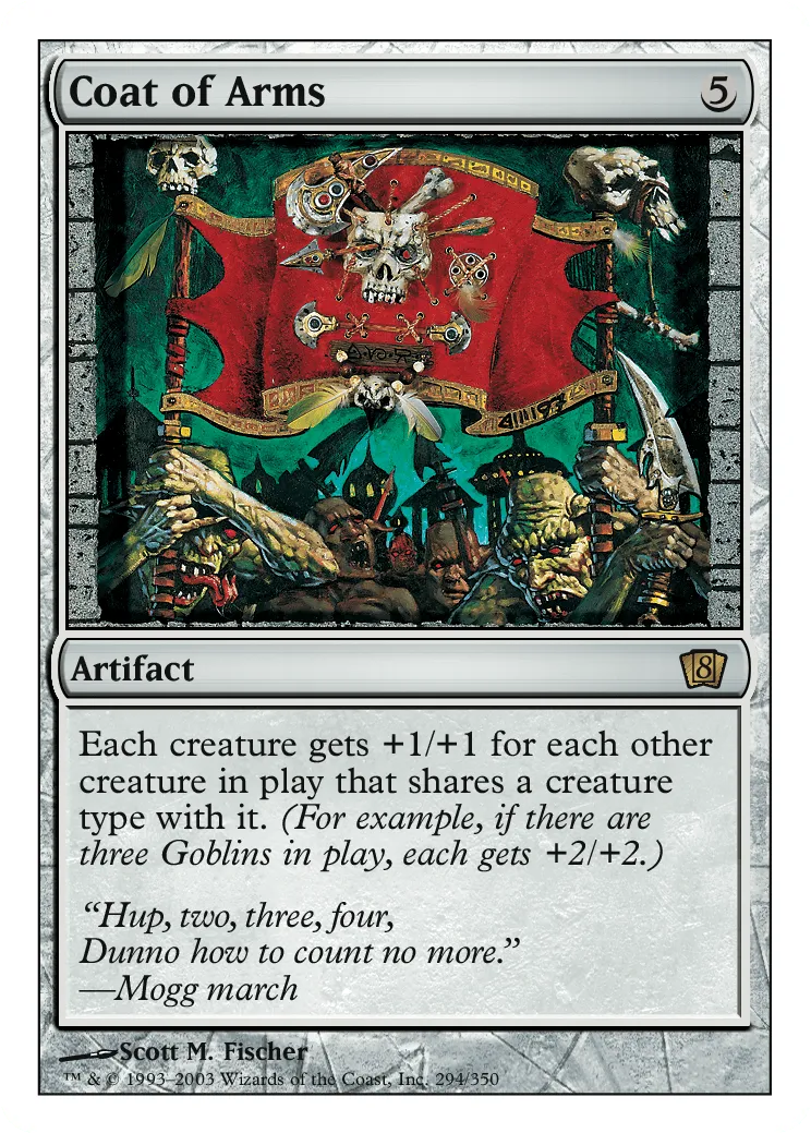 MTG Canarias - 8ED 294 - Coat of Arms
