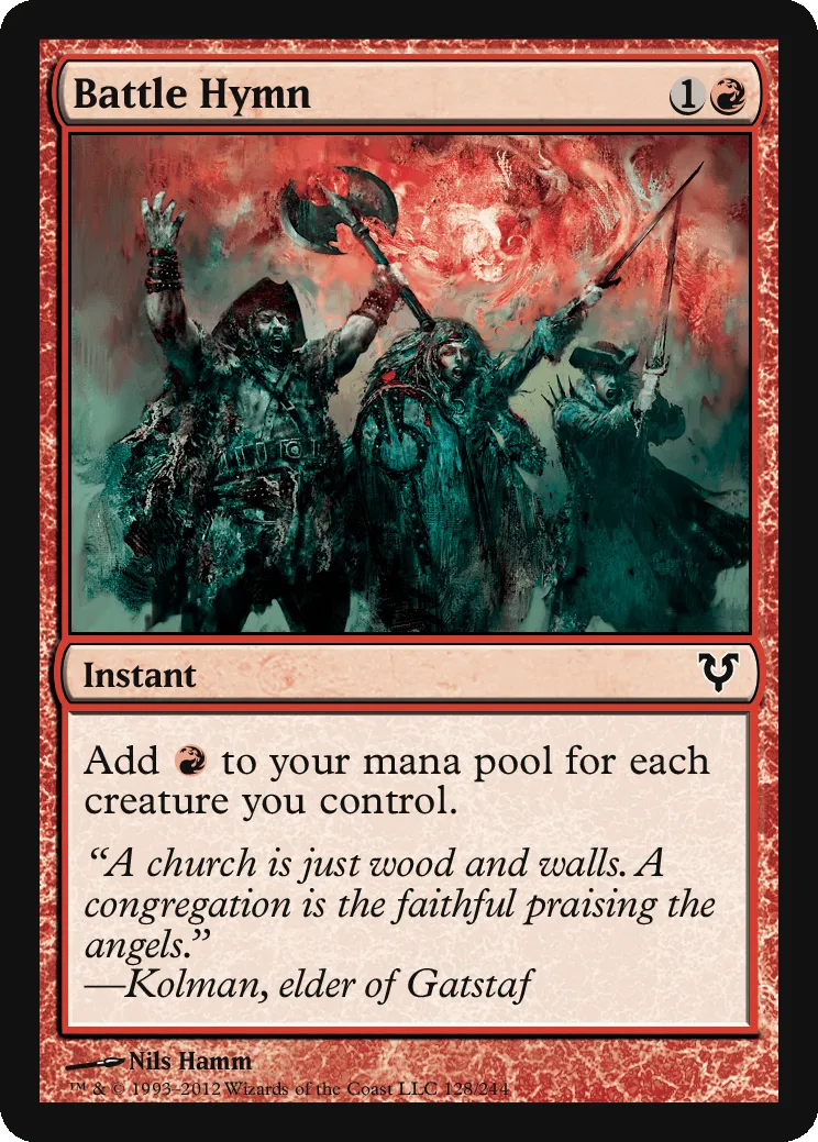 MTG Canarias - AVR 128 - Battle Hymn