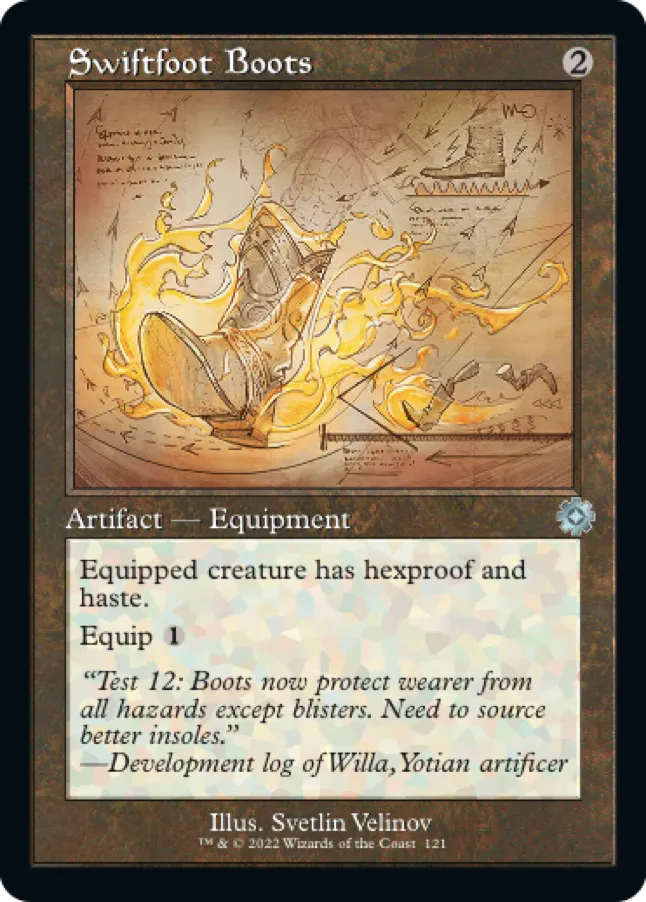 MTG Canarias - BRR 121 - Swiftfoot Boots